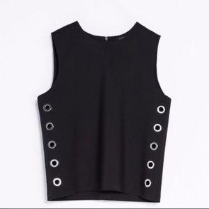 Zara grommet tank